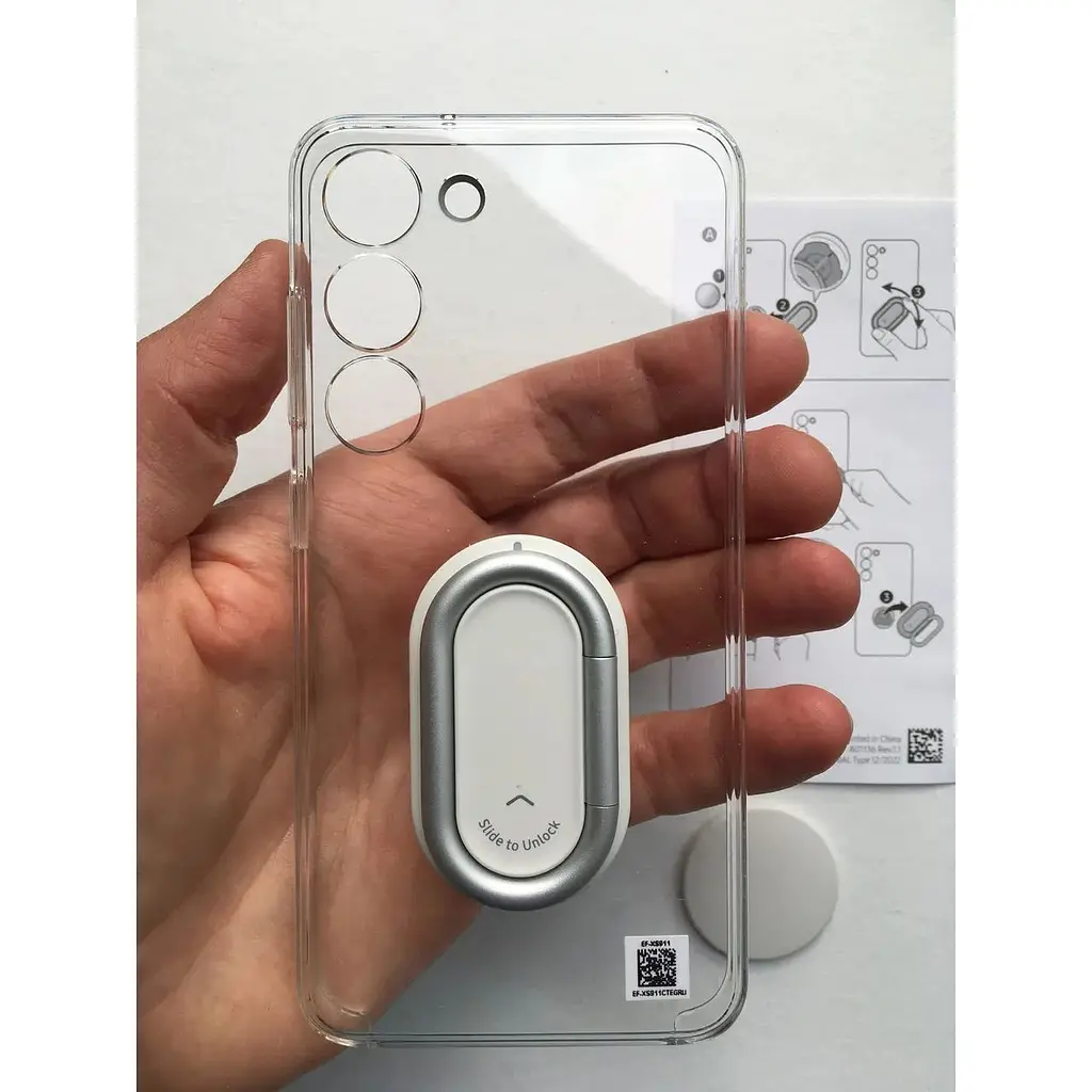 Оригинальный прозрачный чехол Samsung для Galaxy S23 (6.1") Clear Gadget Case EF-XS711CTEGRU Crystal - фото 7