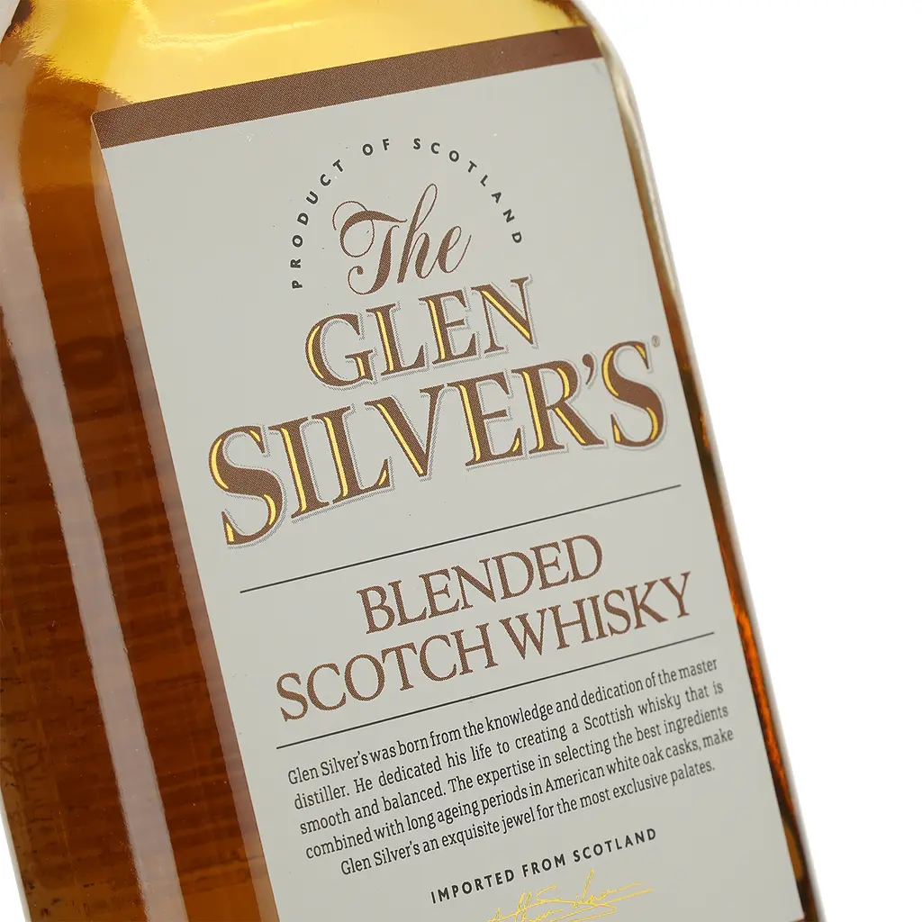 Виски Glen Silver's Blended Scotch Whisky 40% 0.2 л  - фото 3
