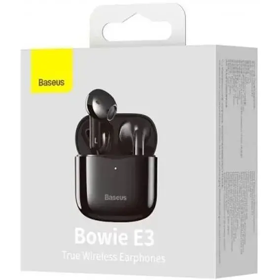Наушники беспроводные TWS Baseus Bowie E3 NGTW080001 черные - фото 6