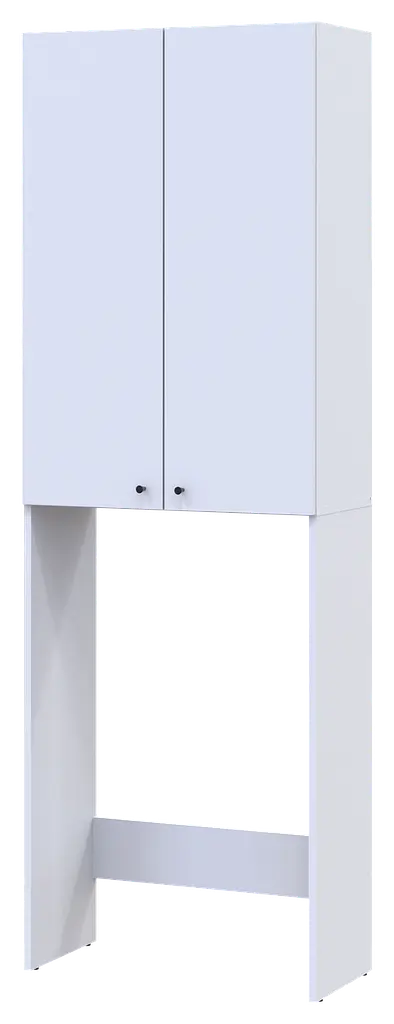 Шафа для пральної машини Doros Лола Білий ДСП 64х31.6х190 (41516022) - фото 10
