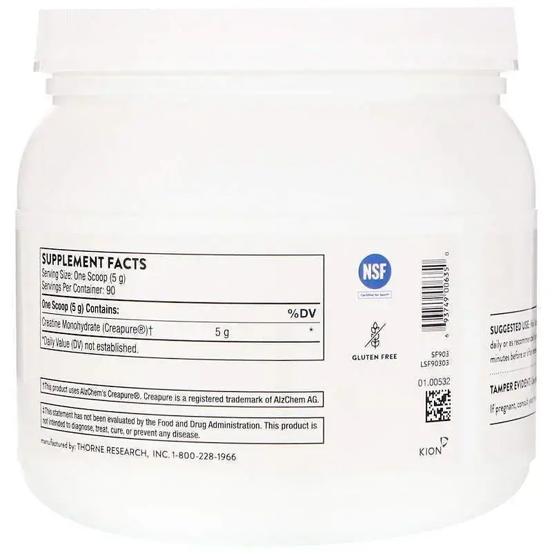 Креатин Thorne Creatine 450 г - фото 2