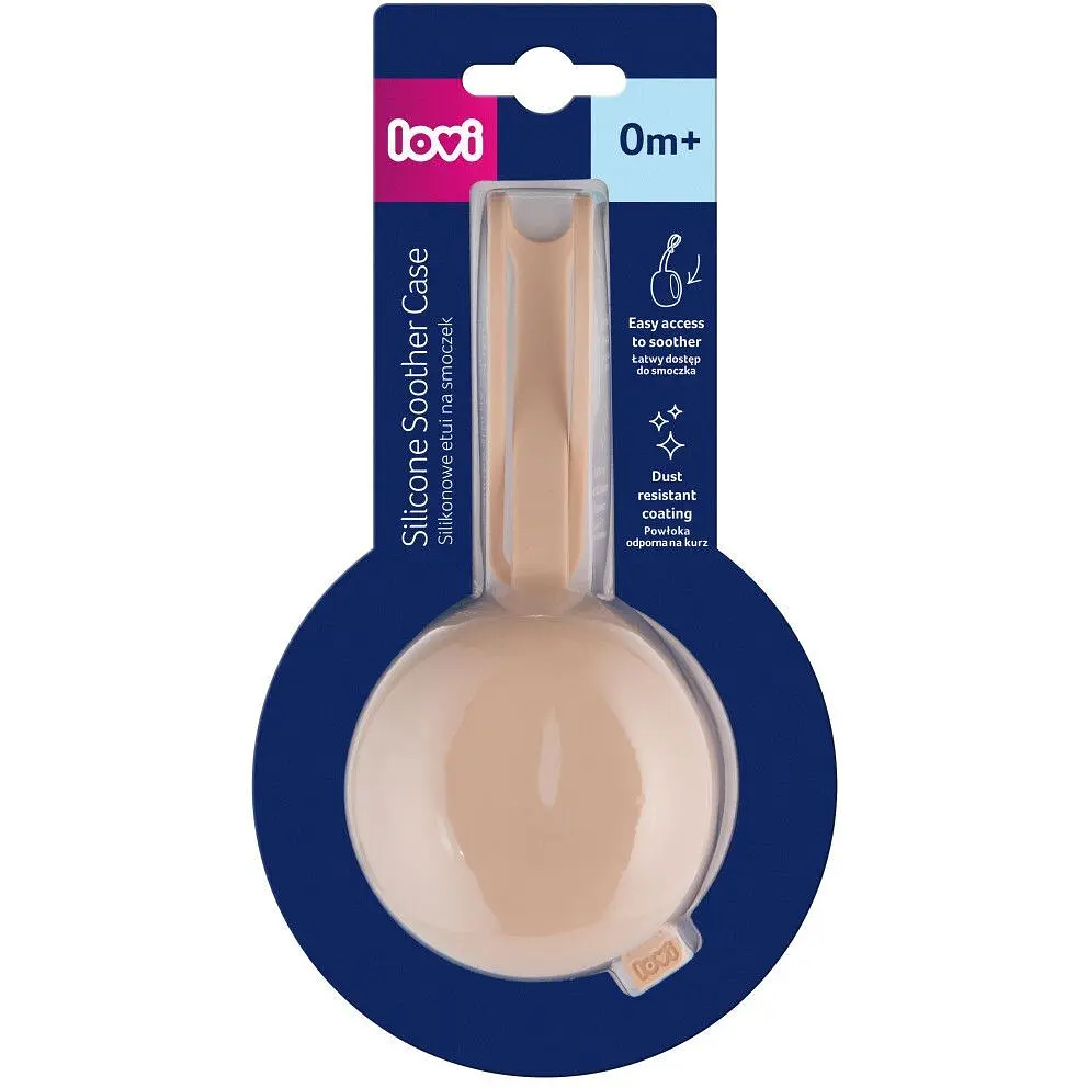 Силіконовий футляр для пустушки LOVI Nude (51/032_pin) - фото 4