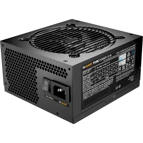 Блок живлення 750 Вт, Pure Power 13 M, Black, модульный, 80+ Gold, Active PFC, 12 см be quiet! teh0034015 - фото 2