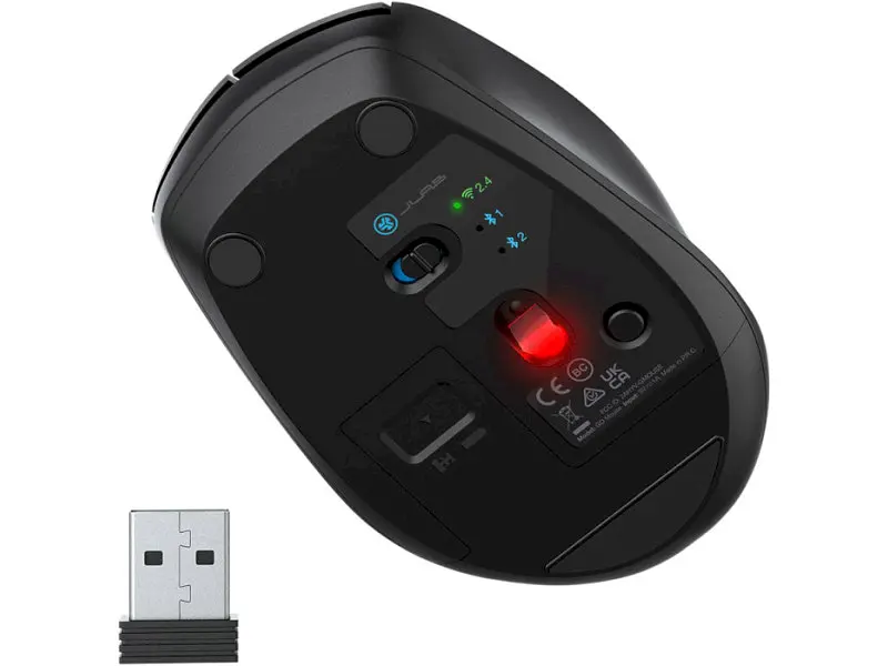 Миша JLAB Go Charge Wireless Mouse (IEUMGOCHRGMSRBLK124) - фото 8