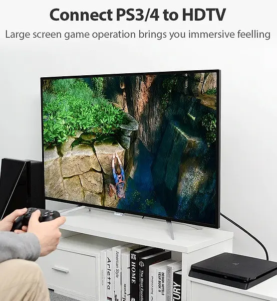 Кабель Vention HDMI - HDMI V 2.0 (M/M), 1 м, Чорний (VAA-B05-B100) - фото 3