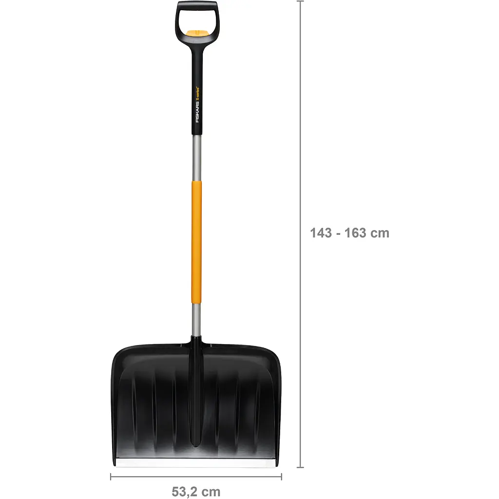 Скрепер для прибирання снігу Fiskars X-series телескопічний (1057189) - фото 5