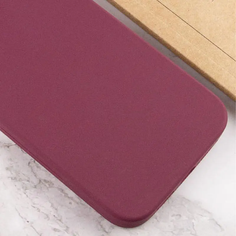 Чохол Silk Full Protective (AA) NO LOGO для Apple iPhone X / XS (5.8") Бордовий / Plum - фото 3