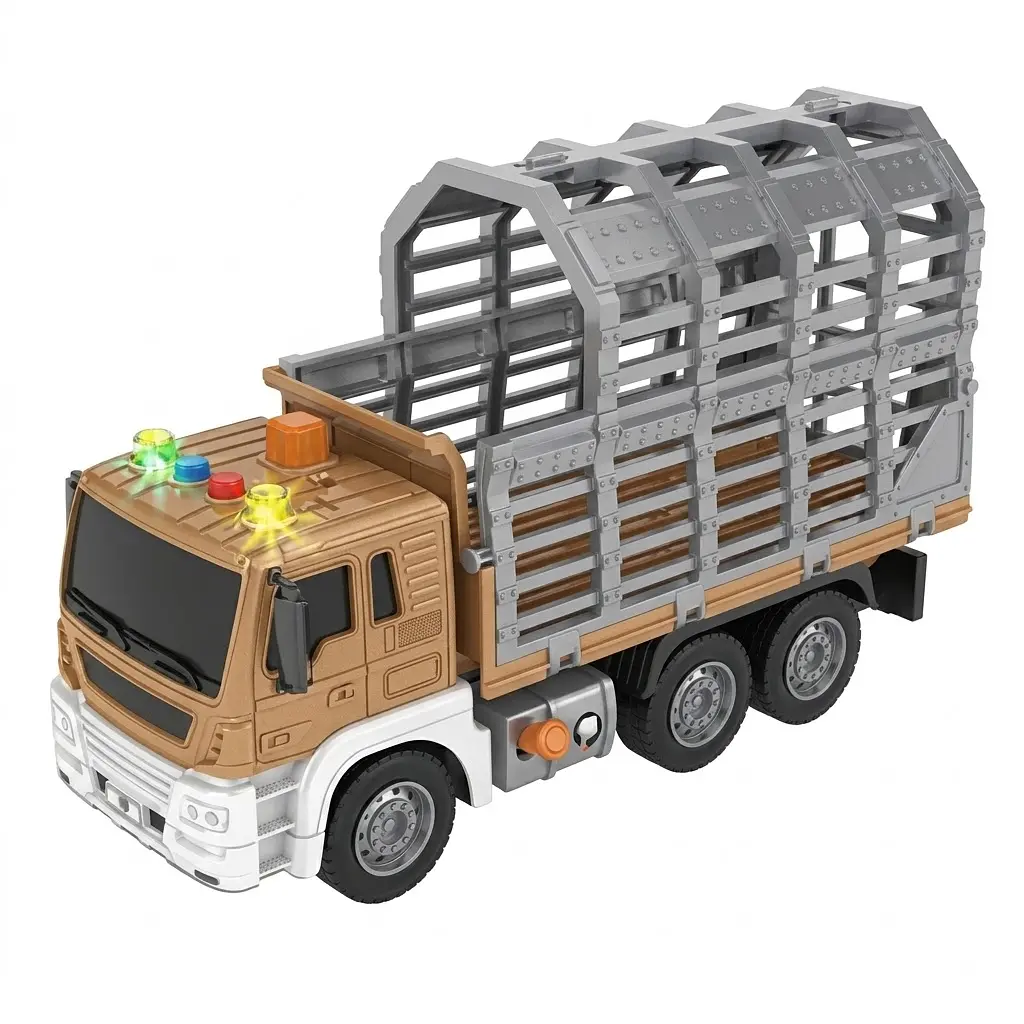 Вантажівка Cars S з 2 динозаврами коричневий (CJ-2377711)