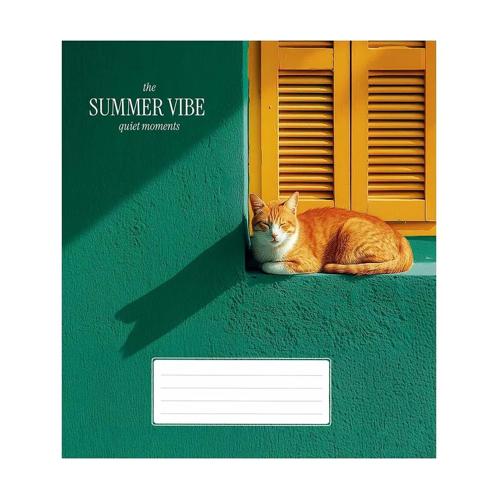 Зошит Школярик Summer 48 аркушів клітинка (048-3621K), в асортименті - фото 3