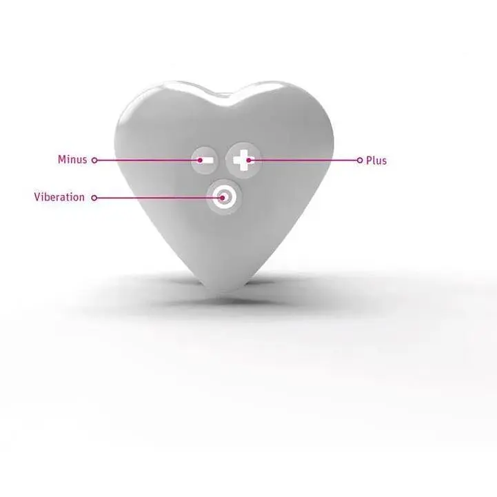 Вибратор для клитора Mystim Heart´s Desire White 8 режимов - фото 6