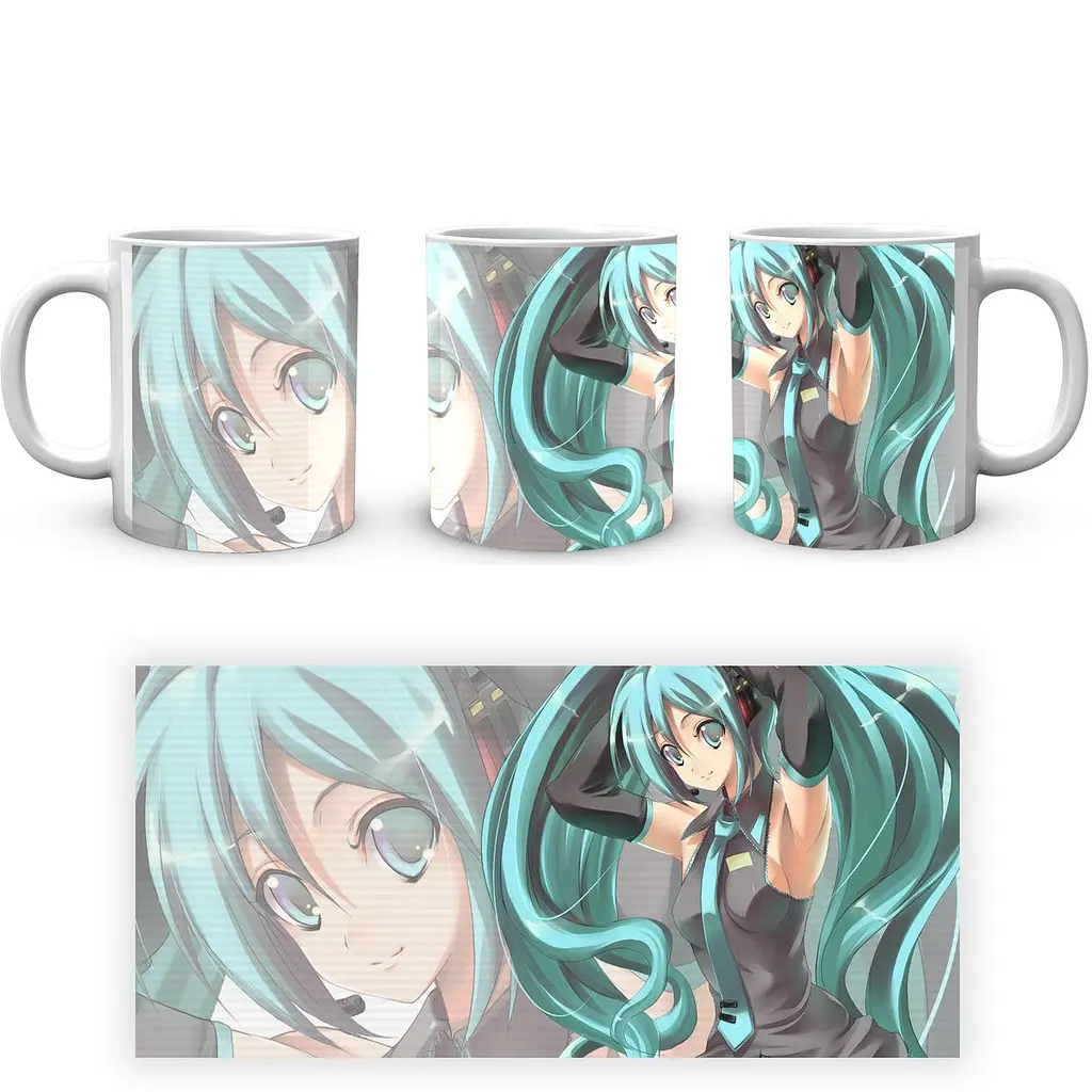 Кухоль GeekLand Hatsune Miku Хацуне Міку HM 02.08 330 мл білий - фото 4