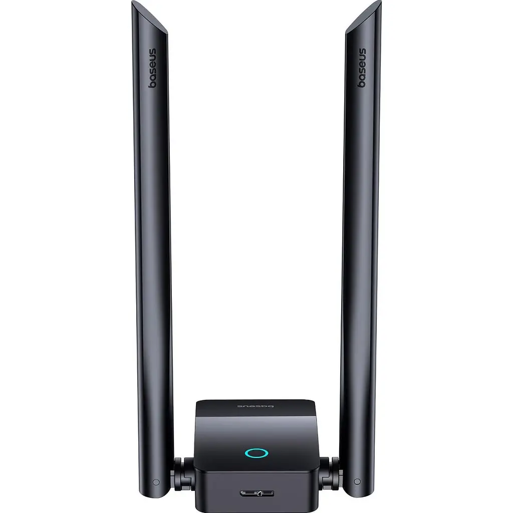 Wi-Fi адаптер Baseus FastJoy Series 1800 Mbps Cluster Black [B01317600111-06] [128819] - фото 2