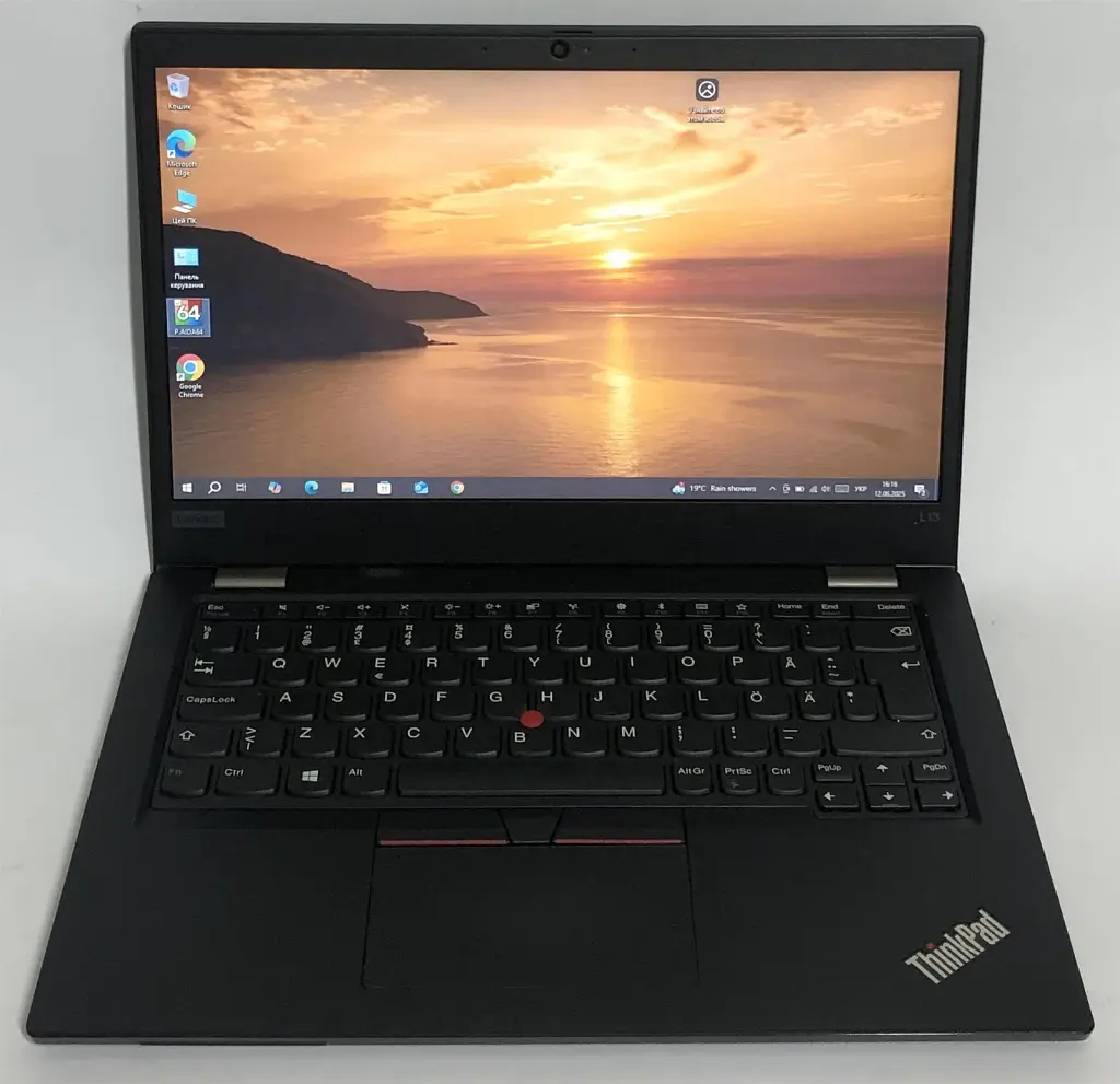 Ноутбук Lenovo ThinkPad L13 / 13.3" (1366х768) / i3-10110U / 4GB / 256GB SSD / Win10Pro - Б/в - фото 3