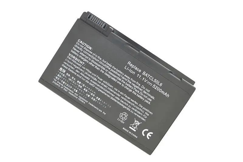 Акумулятор для ноутбука Acer BATBL50L6 Aspire 3100 11.1V Black 5200 mAh - фото 4