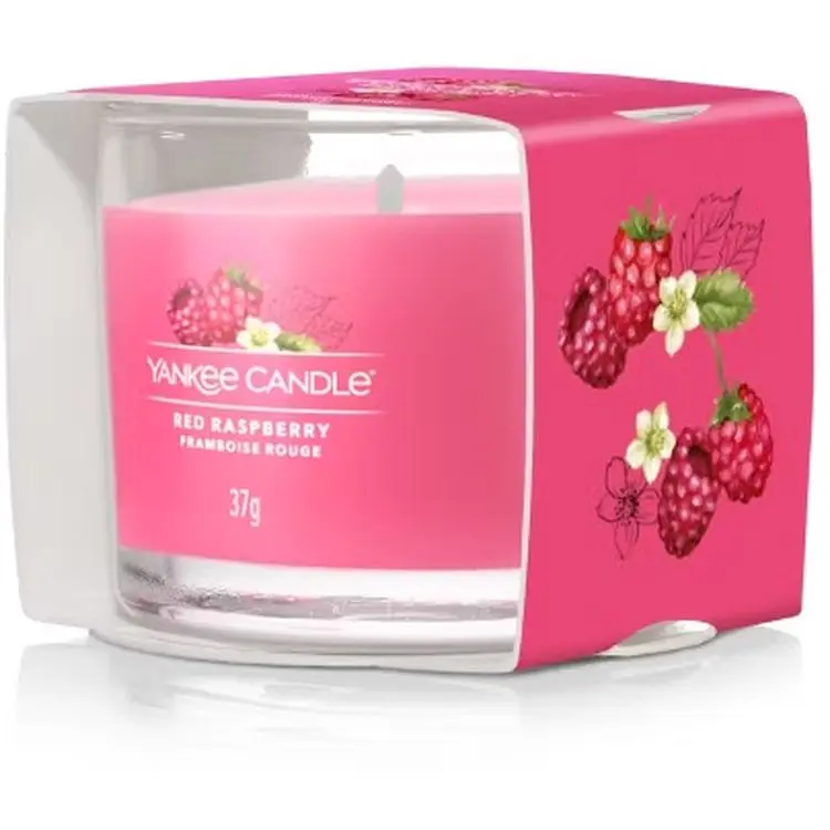 Свеча Yankee Candle Mini Red Raspberry Красная малина 37 г (1701451E) - фото 2