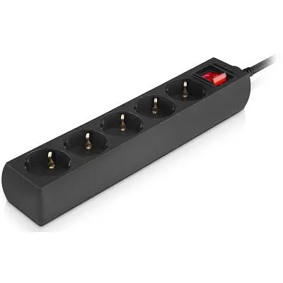 Мережевий фільтр живлення REAL-EL RS-Protect M 3m, black (EL122300028) - фото 4