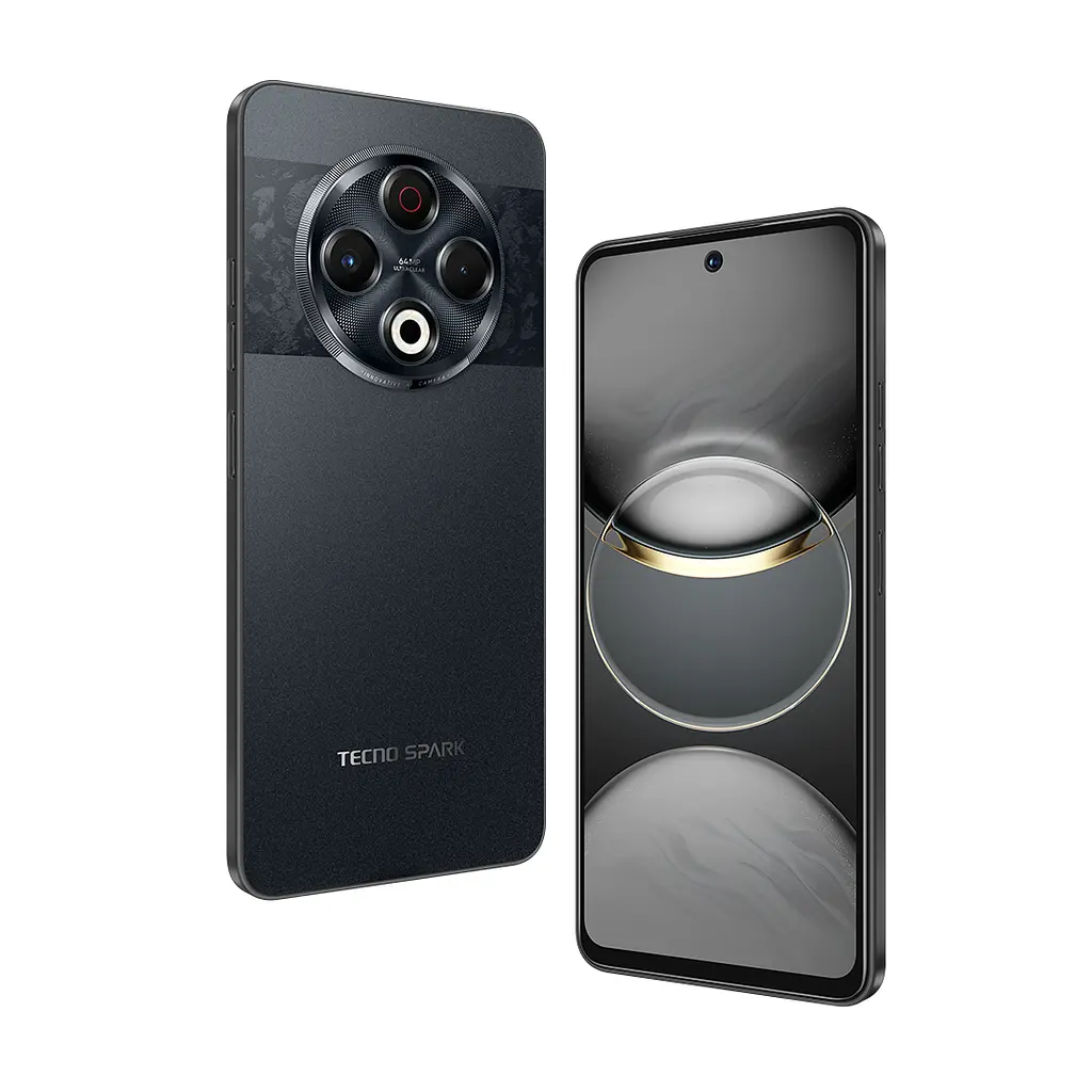 Смартфон Tecno Spark 30 KL6 678" 8/128ГБ 2SIM 5000мА/год Stellar Shadow - фото 3