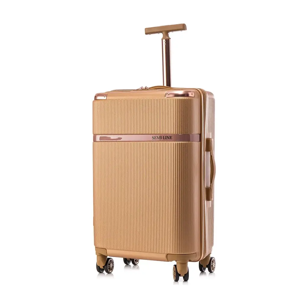 Валіза Semi Line 24" (M) Gold (T5667-3) (DAS302655)