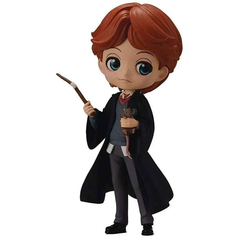 Фигурка коллекционная Q Posket Гарри Поттер Рон Уизли с Коростой Harry Potter Ron 15 см WST HP RW 01 - фото 2
