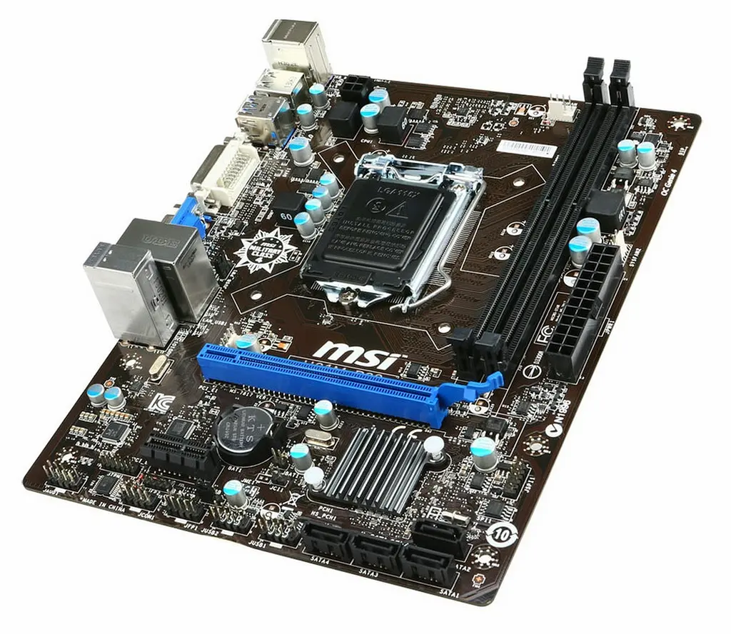 Материнська плата MSI H81M-P33 (H81M-P33) (Socket 1150, Intel H81, Micro-ATX) Б/в - фото 2