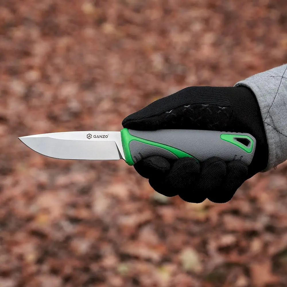 Ніж Ganzo G807-GY з ножнами сірий - фото 12