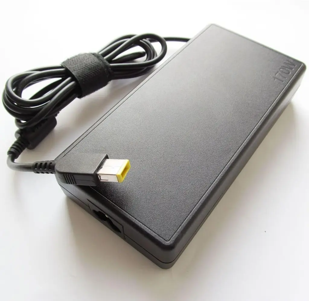 Блок питания для ноутбука Lenovo 170W 20V, 8.50A, Rectangular Connector (pin inside) Slim (A40274) - фото 2