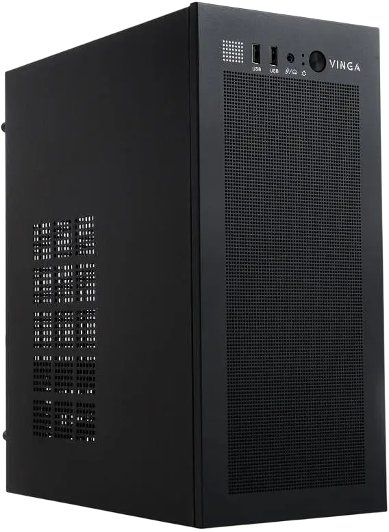 Корпус Vinga CS320B 400W Black - фото 6