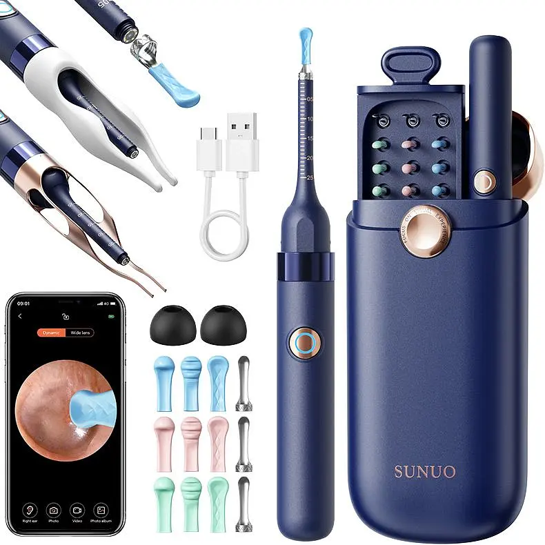 Розумна вушна паличка Sunuo Smart Visual Ear Sticks S1 Pro [167987] - фото 2