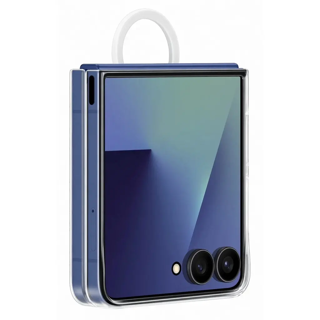 Чохол до мобільного телефона Samsung Ring Clear Galaxy Flip 7 Transparent (EF-QF766CTEGUA) - фото 5
