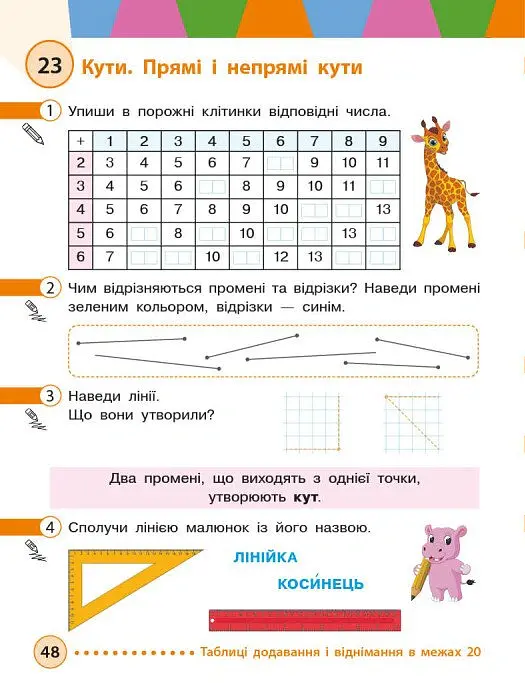 Математика. Навчальний посібник для 2 класу ЗЗСО (у 3-х частинах). Частина 1 - Михайло Богданович - фото 6