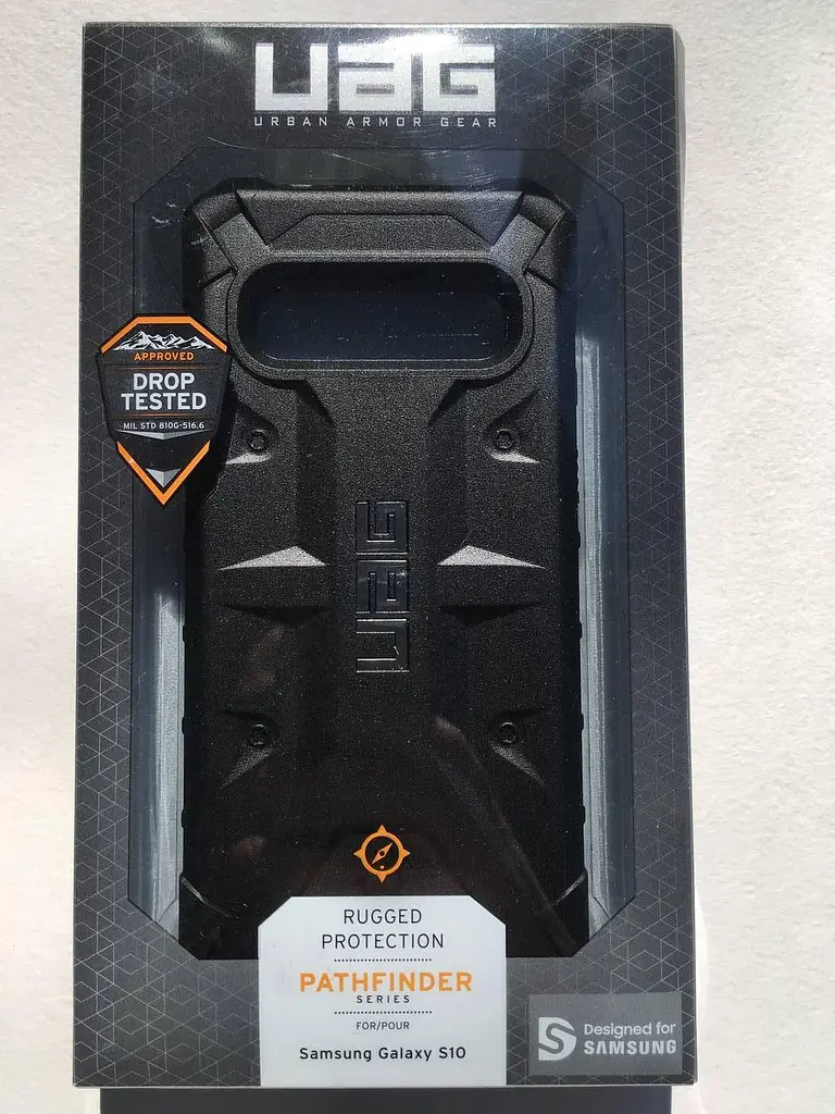 Чохол протиударний UAG Pathfinder 211347114040 для Samsung Galaxy S10 (6.1") Black - фото 2