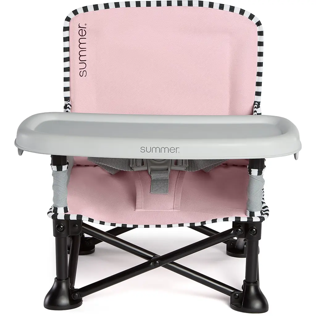 Раскладной стул-бустер Summer infant Pop'n Sit розовый (13706) - фото 4