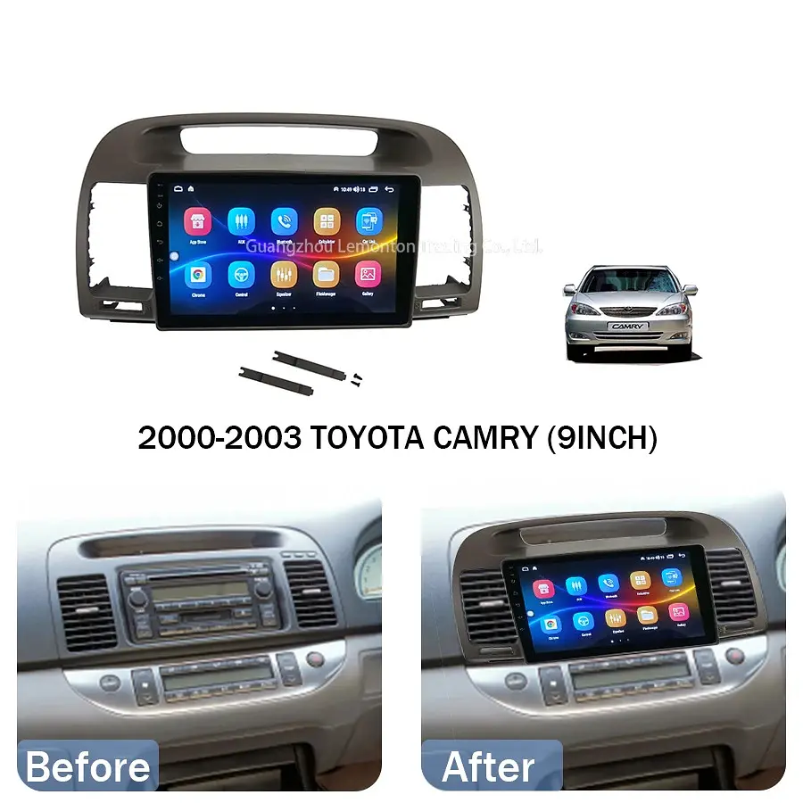 Автомагнитола XPRO 9 Android 10.1 для Toyota Camry V30 2006-2007 4/32 (MER-14127_5985) - фото 4