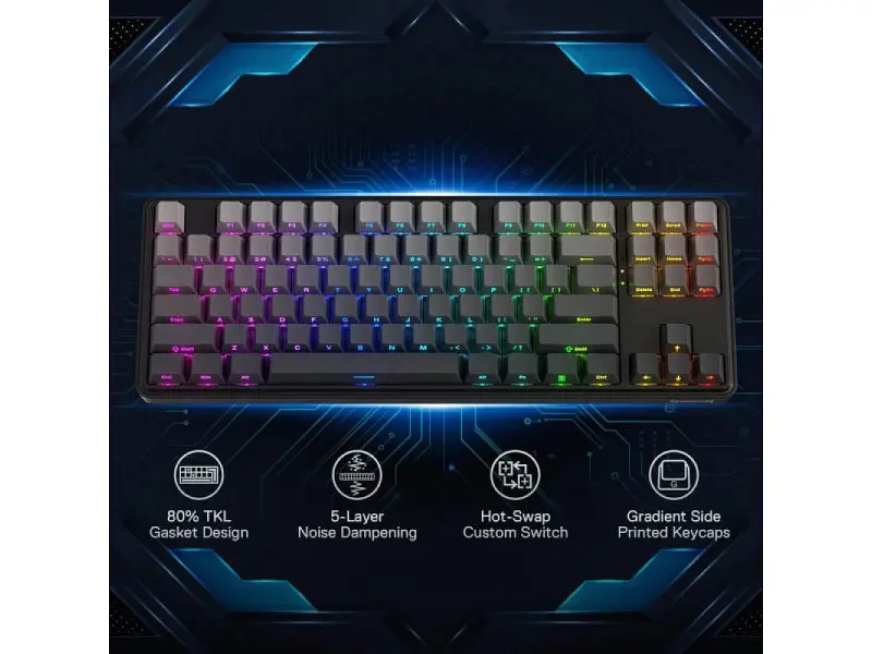 Клавіатура REDRAGON K707SP-RGB-PRO StarBlade - фото 2