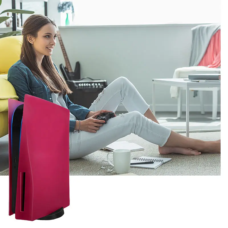 Панель корпуса для консолей Sony PlayStation 5 Pink - фото 5