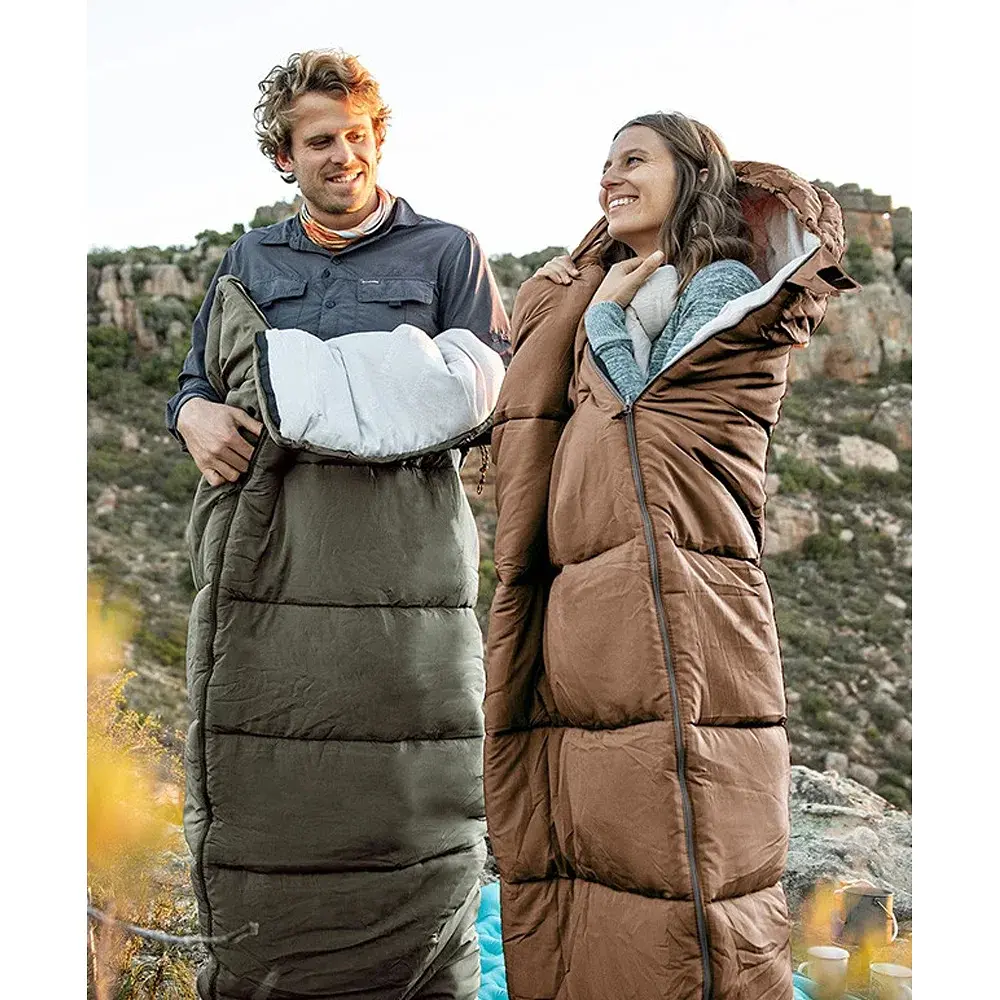 Спальний мішок Naturehike U250S NH20MSD07 R Dark Green - фото 6