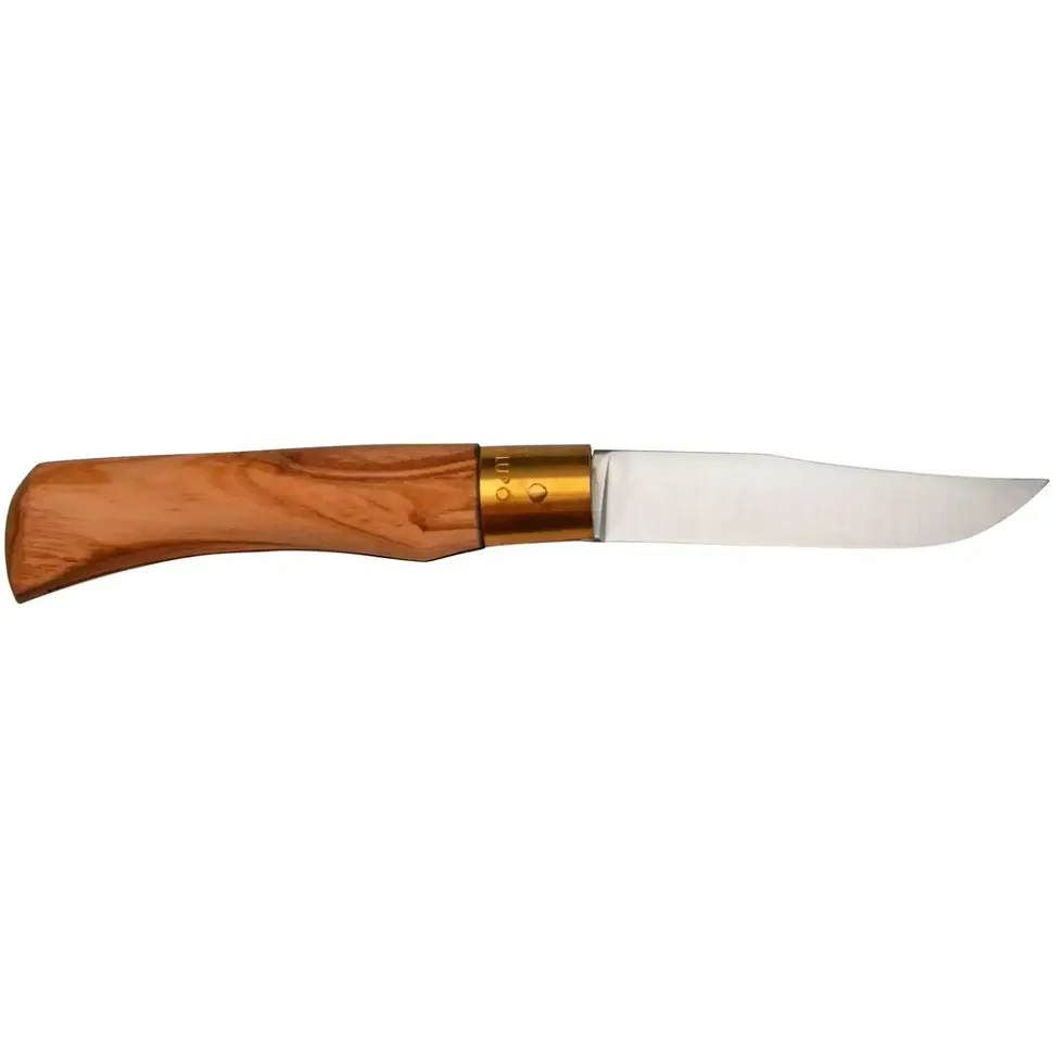 Ніж Old Bear Classic L, 420 steel, Оливковий wood - фото 2
