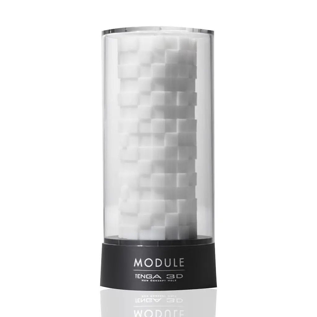 Мастурбатор Tenga 3D Module білий - фото 2