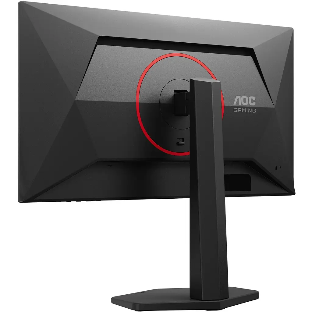 TFT 24.5 AOC Q25G4SR, Fast IPS, 300 Гц, 2xHDMI, DP, HAS, Pivot, колонки, чорно-червоний - фото 5