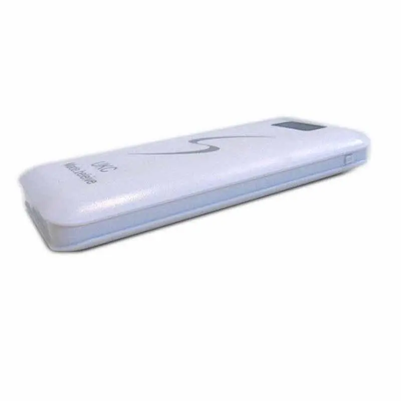 Портативное зарядное устройство для Power Bank UKC 30000 Lcd Павербанк USB белый - фото 2