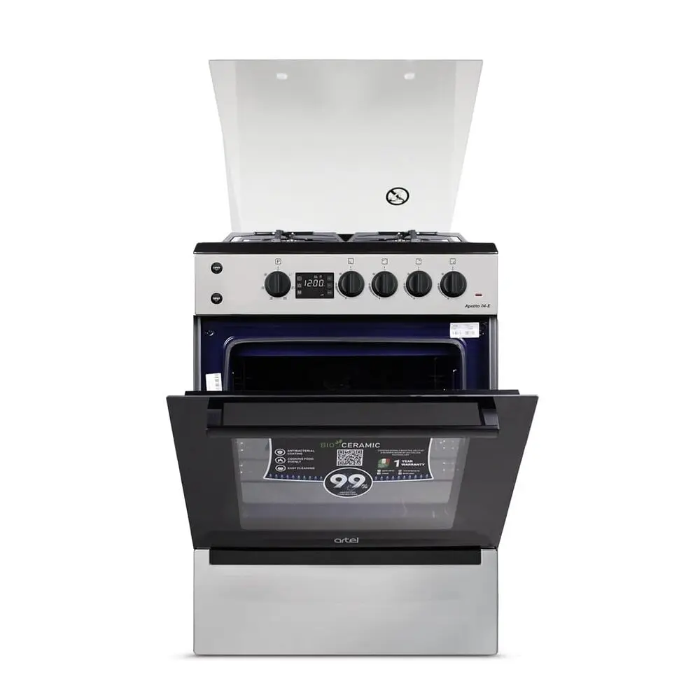 Плита комбінована Artel APETITO 04-E GREY - фото 3