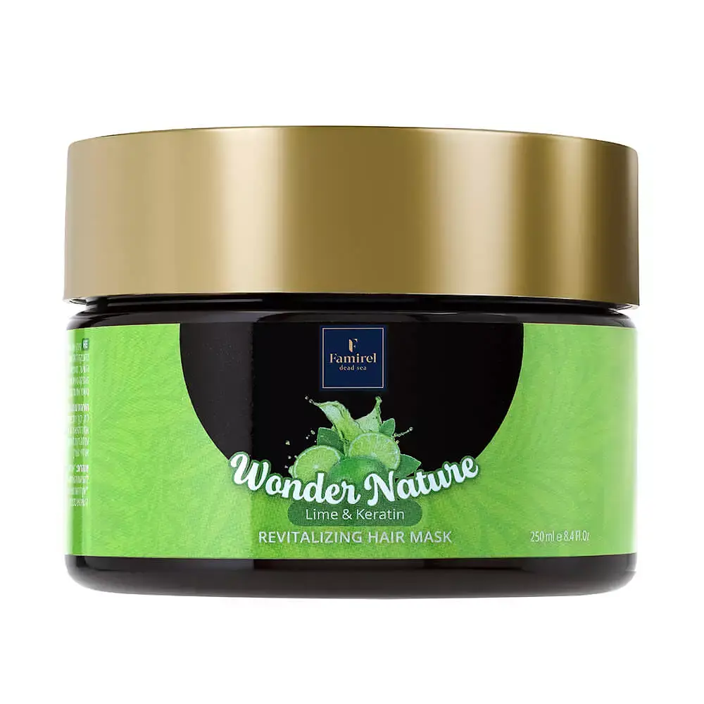 Відновлювальна маска для волосся Famirel Wonder Nature Lime & Keratin Лайм і Кератин, 250 мл