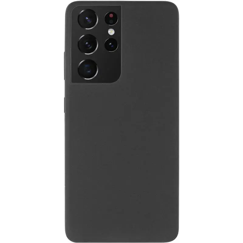 Чохол Silicone Cover Ummi Lakshmi (AA) для Samsung Galaxy S21 Ultra Чорний / Black - фото 2