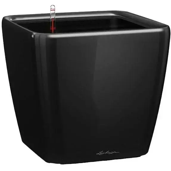 Вазон Lechuza Quadro Premium LS 50 чорний (16289)