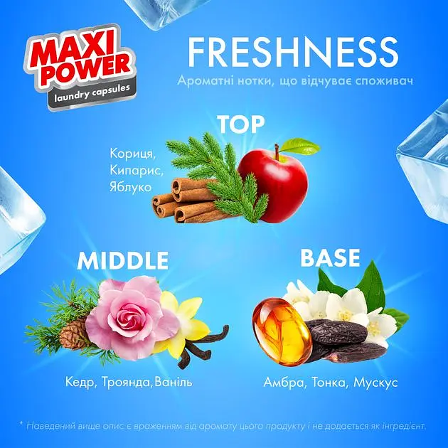 Капсули для прання Maxi Power Freshness 11 шт. - фото 5