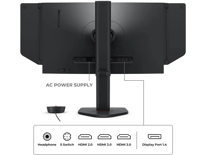 Монітор BenQ Zowie XL2566X+ Dark Grey (9H.LMRLB.QBE) - фото 6