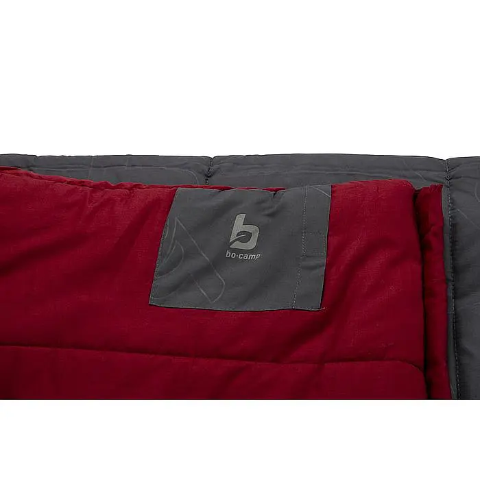 Спальний мішок Bo-Camp Gramark XL Cool/Warm Gold -8° Сірий-Червоний - фото 3