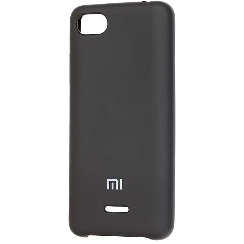 Чохол-накладка Toto Silicone Case Xiaomi Redmi 6A Black - фото 2