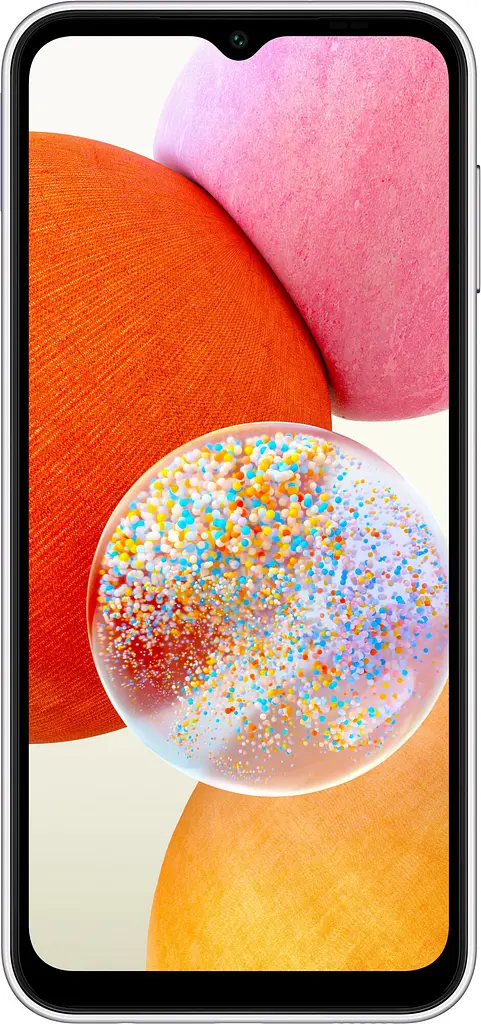 Смартфон Samsung Galaxy A14 5G 4/64Gb Silver (SM-A146) - фото 2