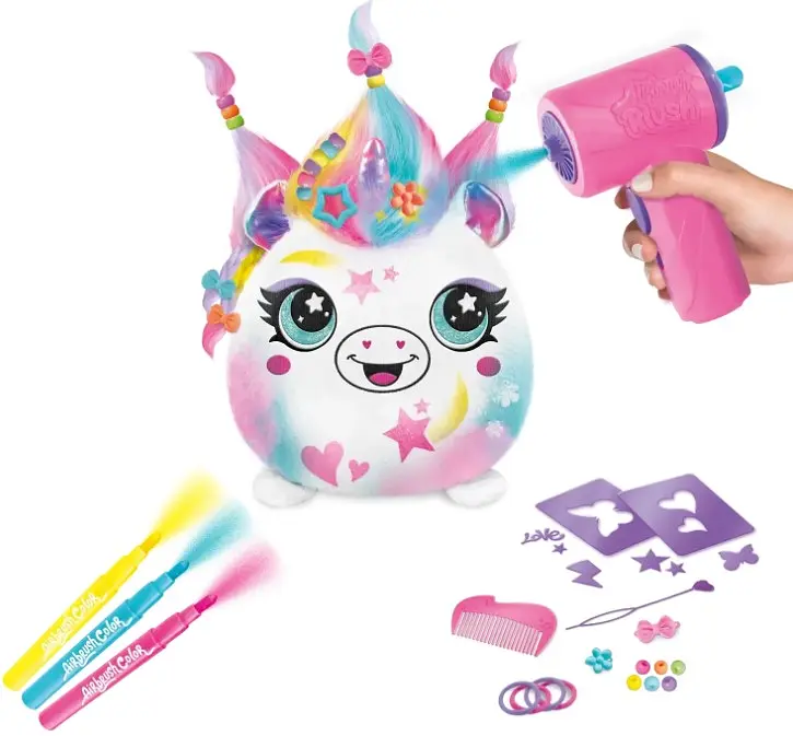 Набор Canal Toys Diy Airbrush Plush - Hair'iffic "Сделай прическу - Принцесса" (AIR040/1) - фото 3